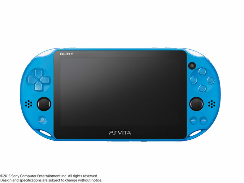 USED PS Playstation vita Wi-Fi model AQUA BLUE PCH-2000 ZA23 JAPAN only console
