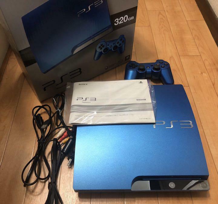 PlayStation 3 PS3 Console System 320GB Splash Blue CECH-3000BSB Japan