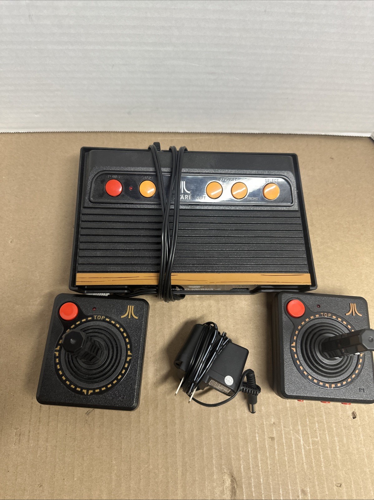 Atari Flashback 4 Classic Game Console Special Edition 76 Built-In Games Paddles