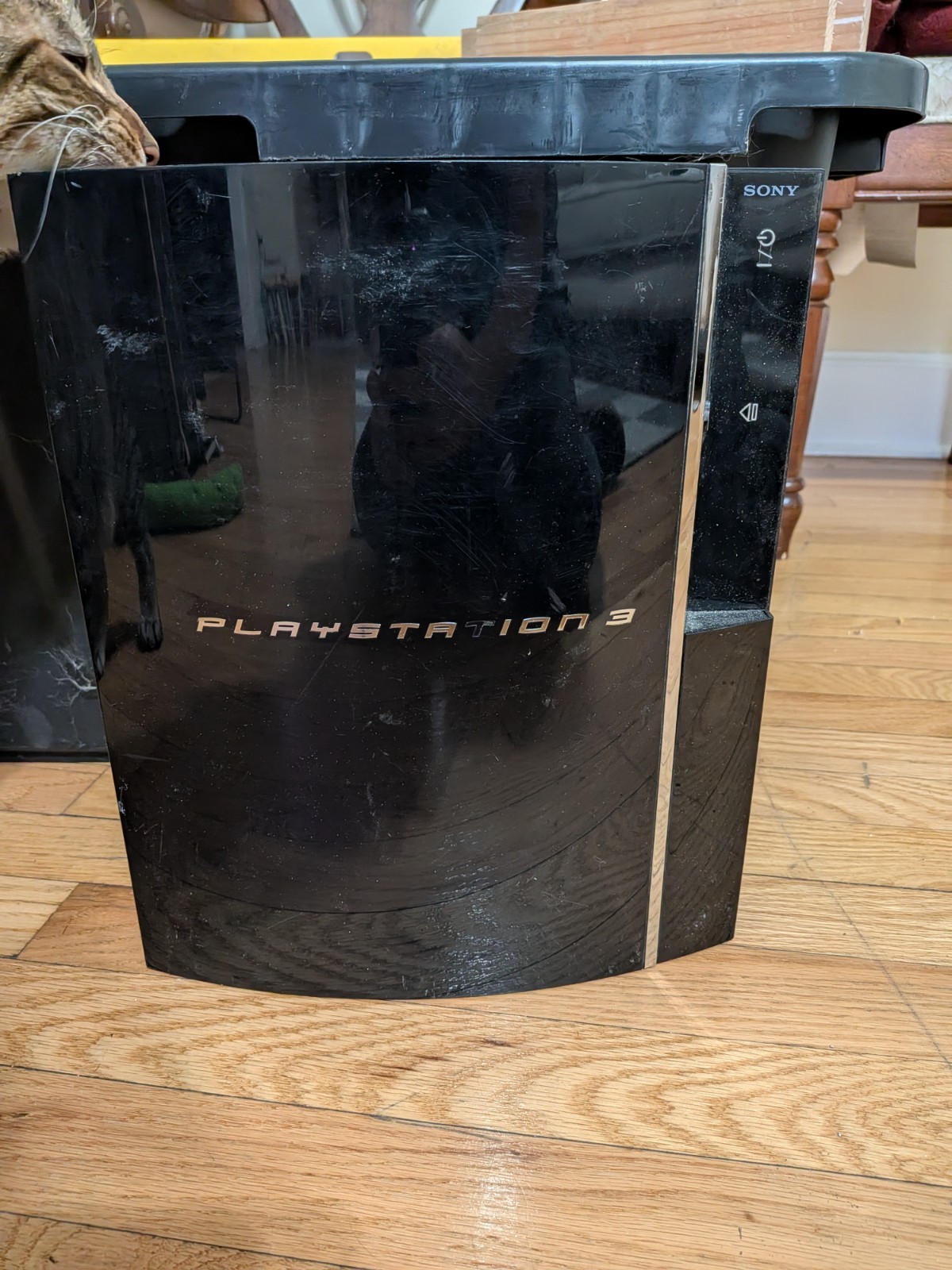 Sony PlayStation 3 PS3 Fat 4 USB Backwards Compatible Parts Repair No Cables