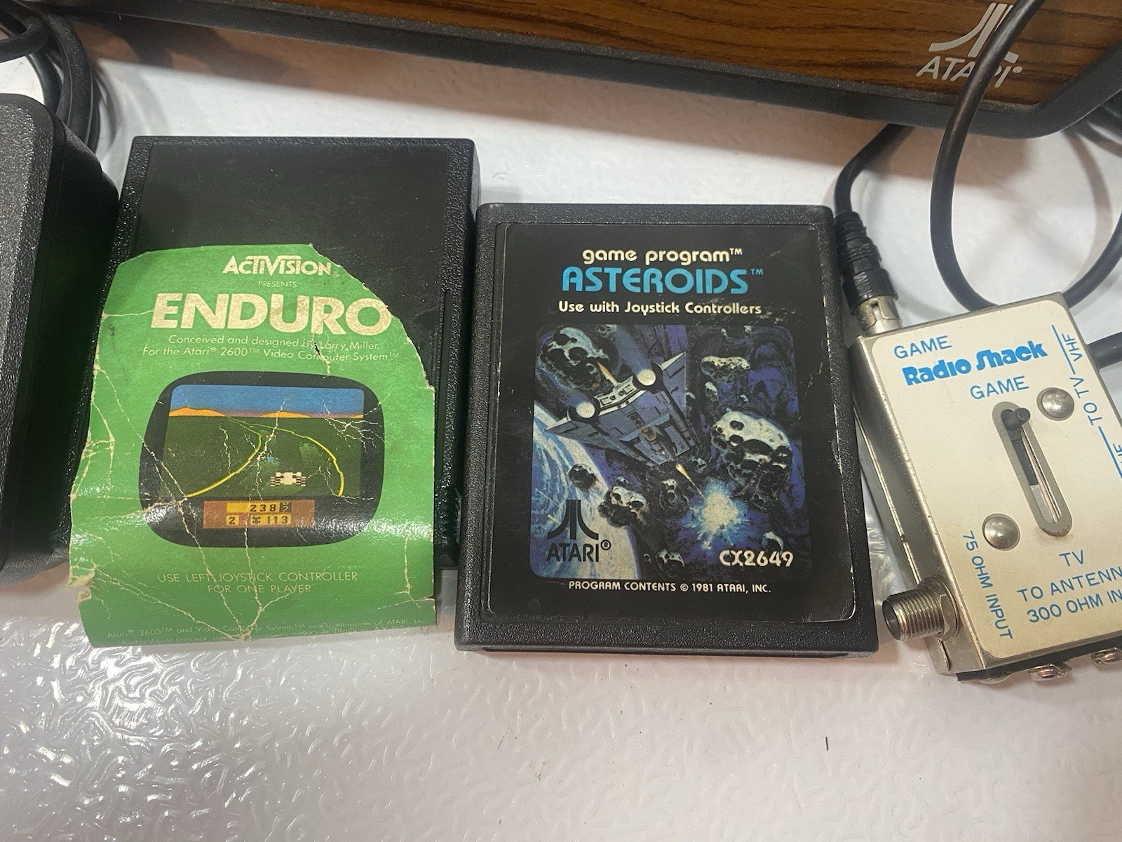 Atari 2600 Darth Vader Black Game Console