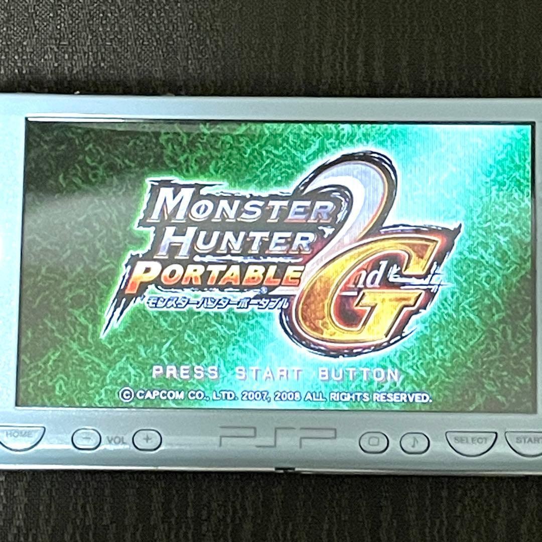 Monster Hunter Portable & 2nd & 2nd G & 3rd set Sony PSP Japan Tested