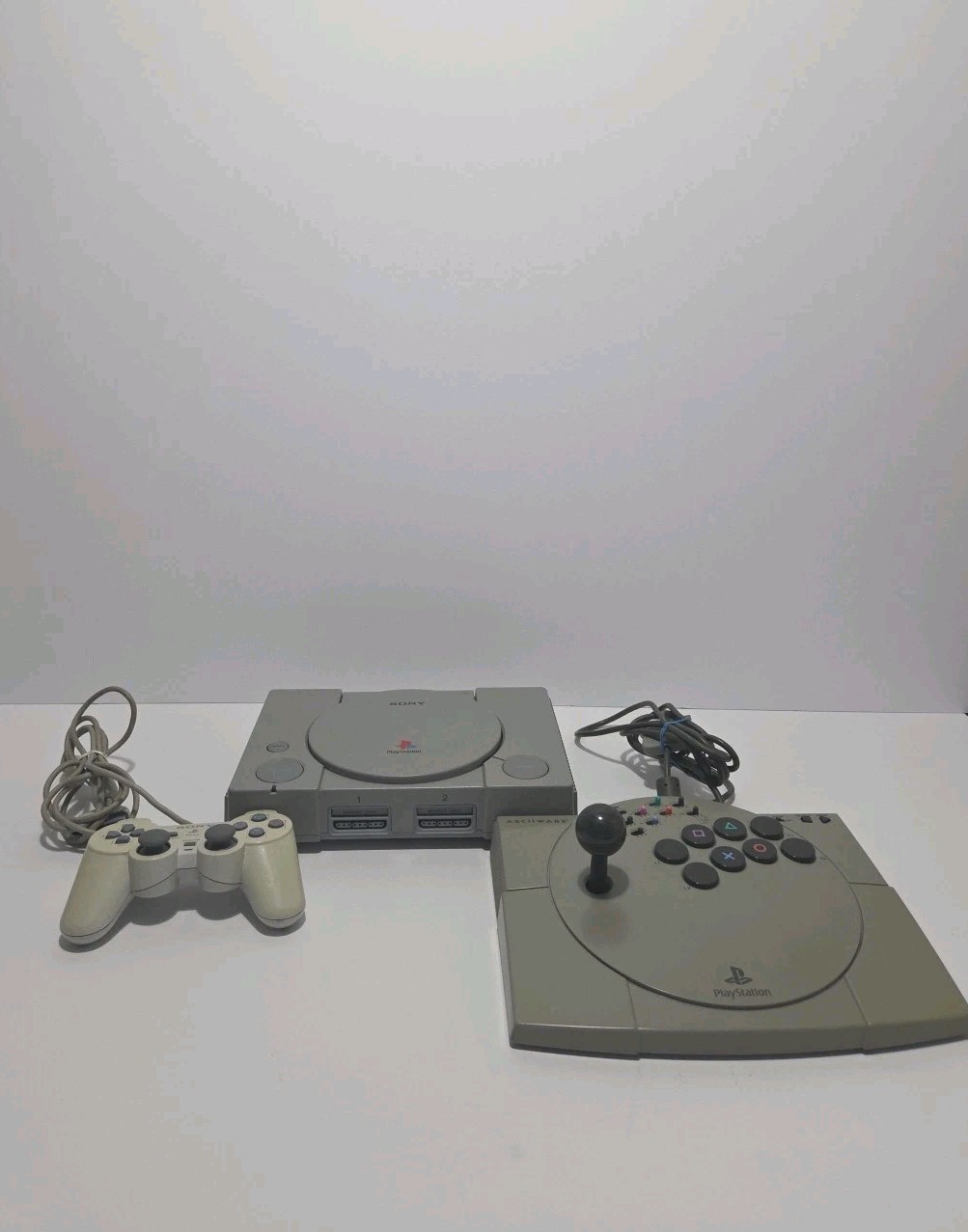 Sony PlayStation 1 PS1 SCPH-7501 Console ASCII Joystick 1 Controller