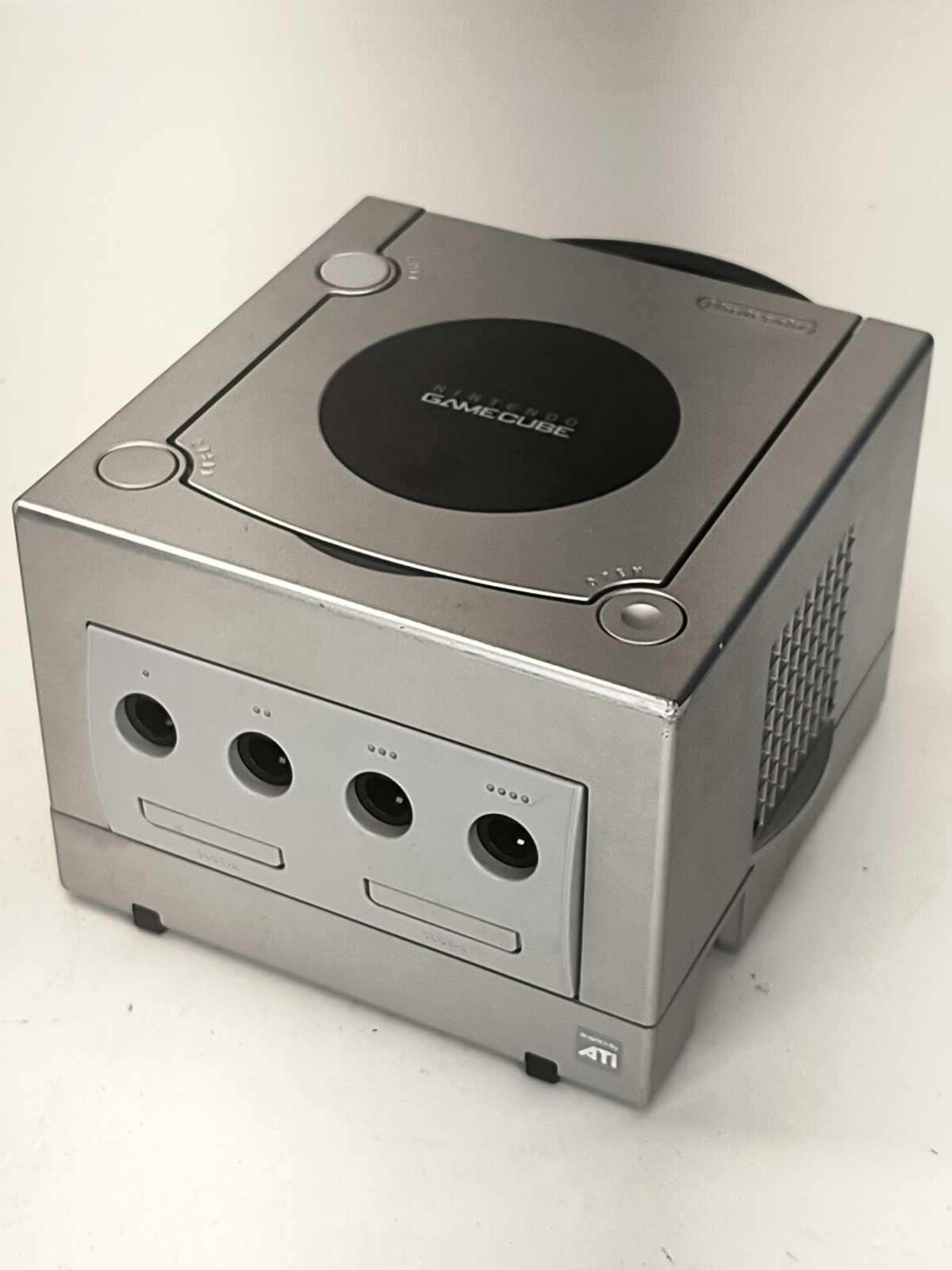 Nintendo GameCube Console Only Platinum System DOL-101 Tested Works
