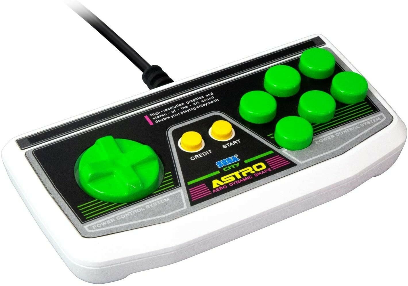 SEGA Game Console ASTRO CITY mini 1/6 1990s games 36 titles With Control pad