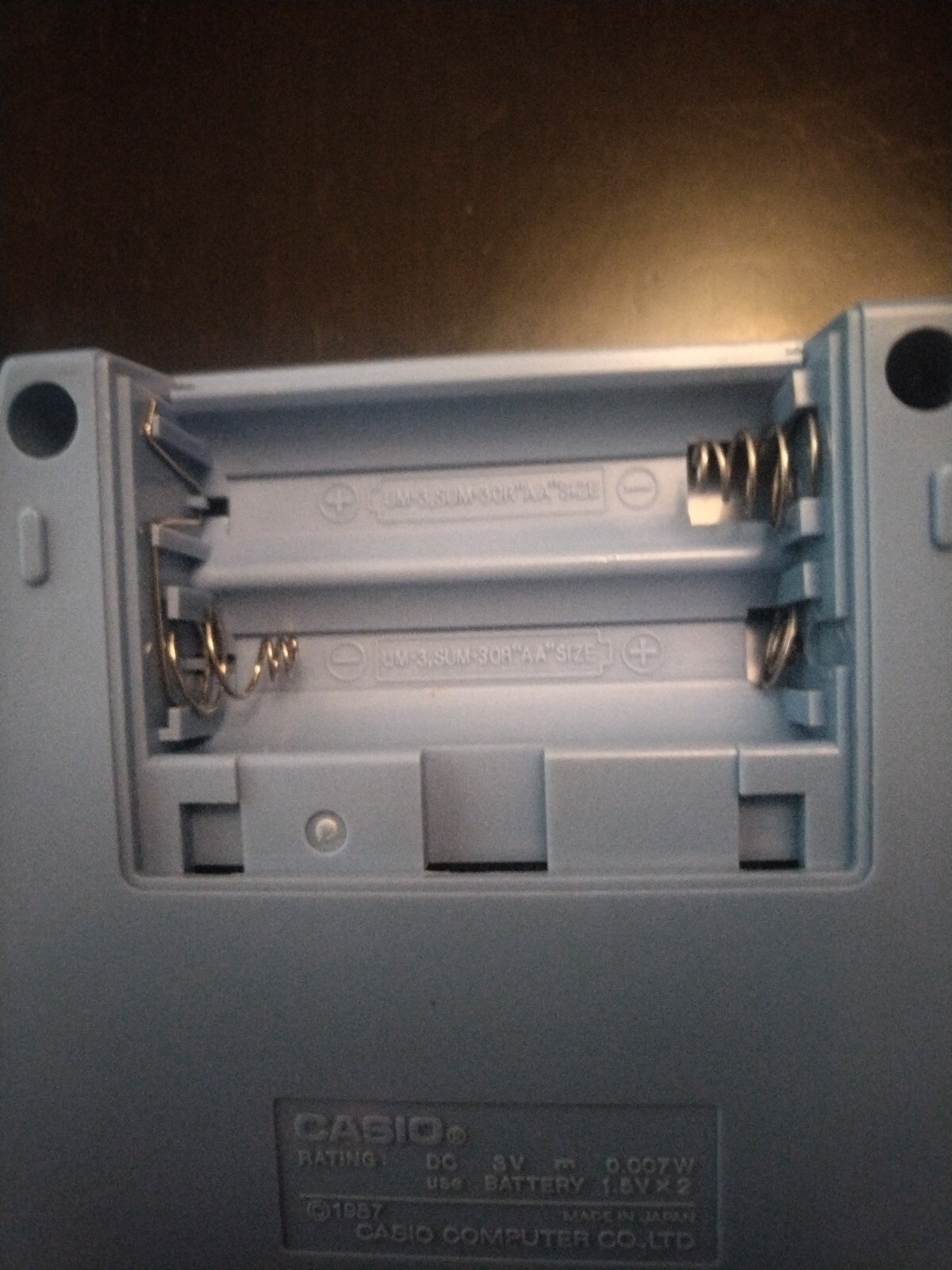 Casio Beam War Game & Watch 1987