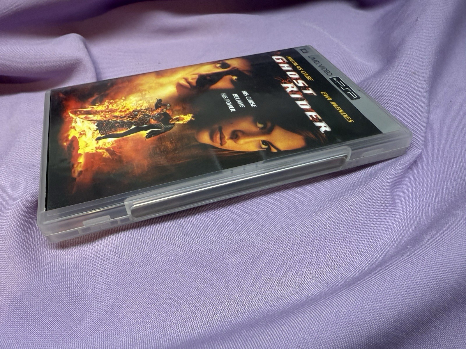 Ghost Rider PSP UMD Video Movie Nicholas Cage & Eva Mendes! Excellent Condition!