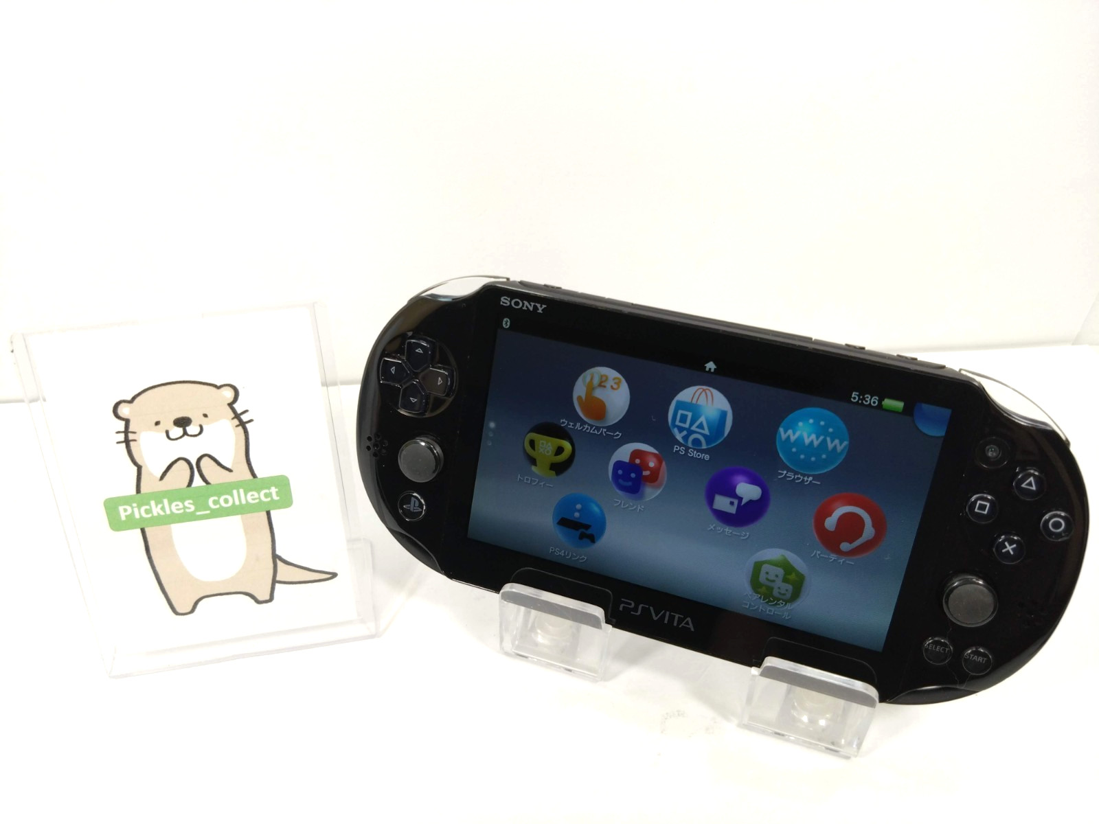 PS Vita Black PCH 2000 ZA11 Console only Wi-Fi PSV Tested Sony 0529D