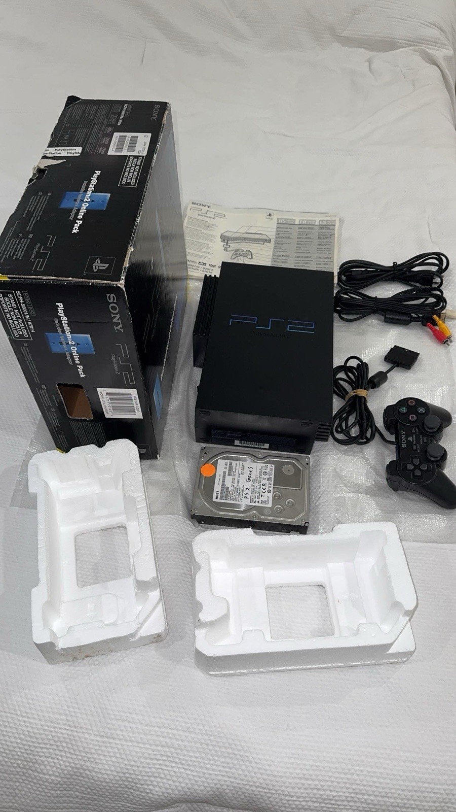 Sony PlayStation 2 Console – Black (SCPH-50001)