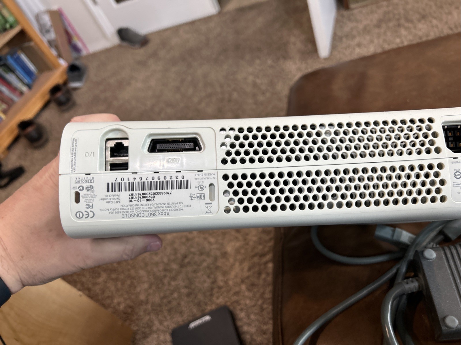 Microsoft Xbox 360 With Hard Drive. Not Working