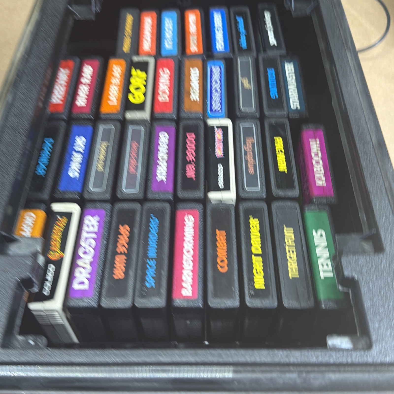 Atari 2600 System Bundle with Console, 37 Games, Joystick, Manuals, and More LOT