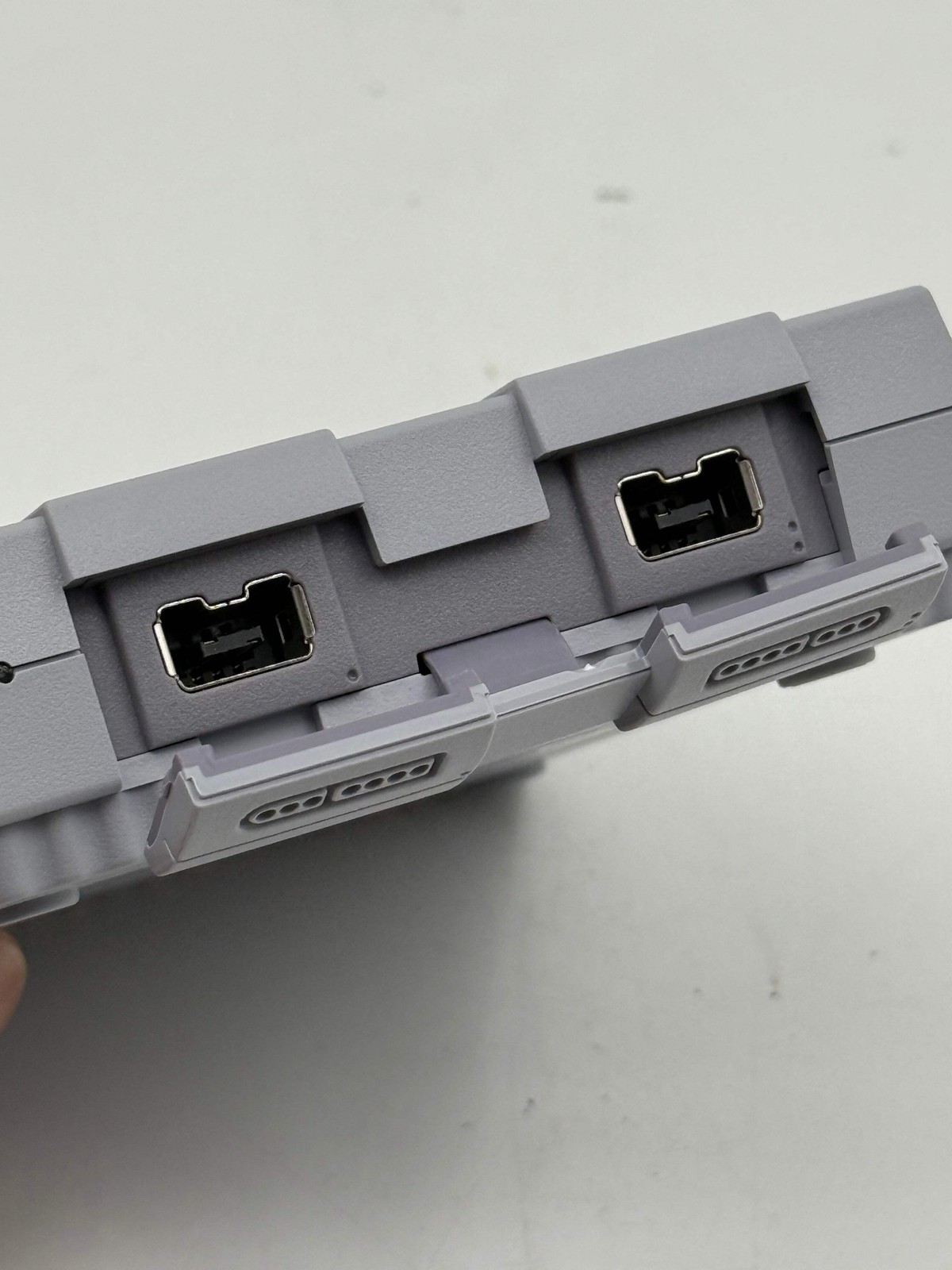 Nintendo Super NES Control Deck CLV-201 + Controllers Gray – Used VGC