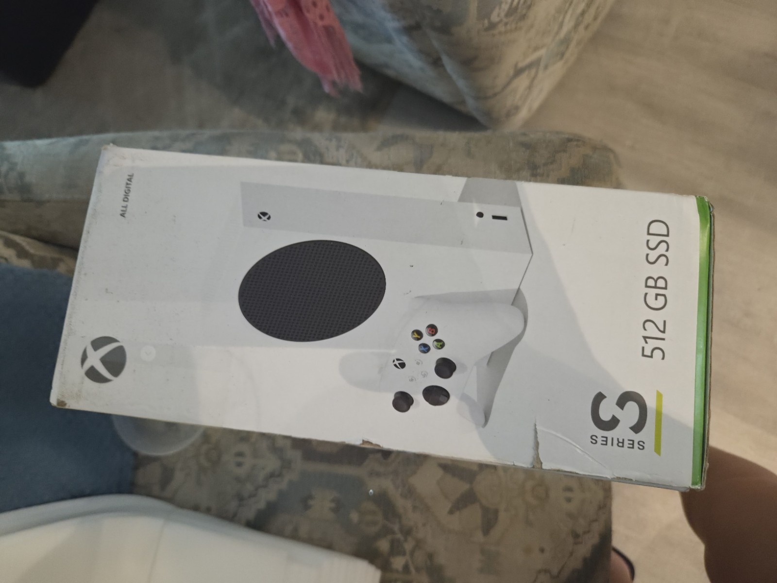 Microsoft Xbox Series S 512GB White Console 1440p Wi-Fi Region Free