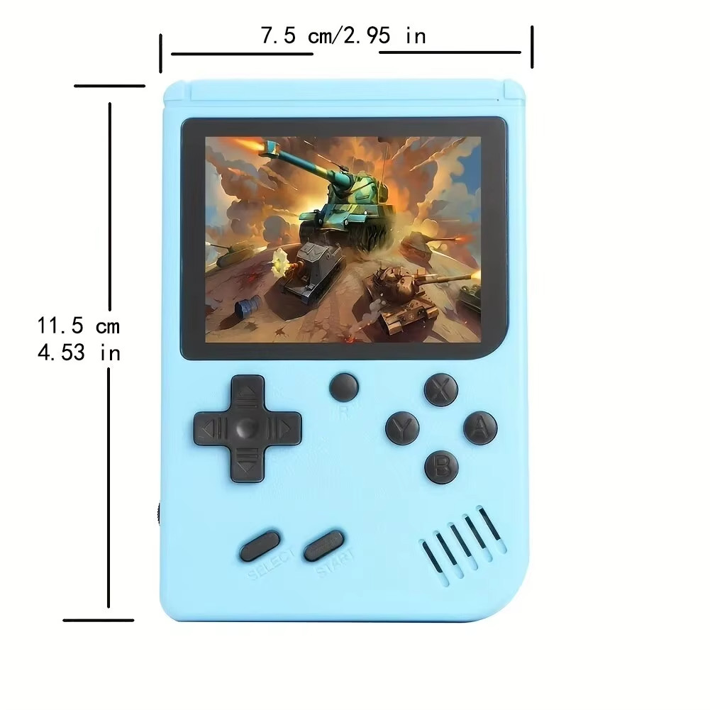 ~U.S. Seller~ Retro Video Game Handheld Console Built-In 400 Games + Carry Case!
