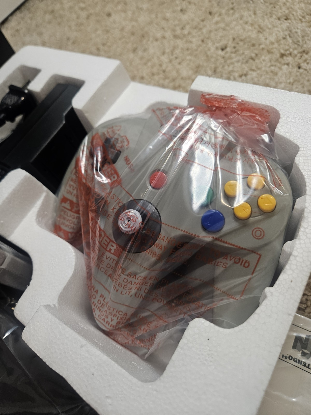 Nintendo 64 Console STAR WARS Episode 1 RACER Limited Edition Set CIB Tested