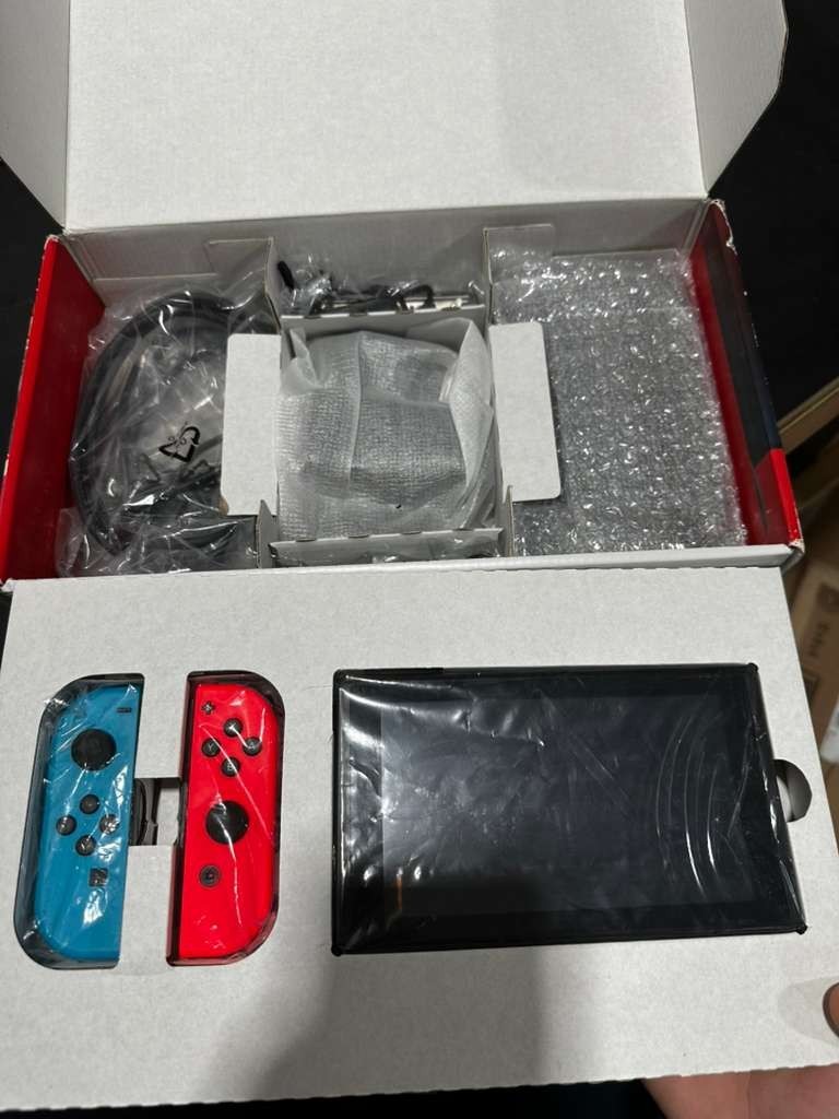 Nintendo Switch Neon Joy Cons 32GB Gaming Console – Open Box