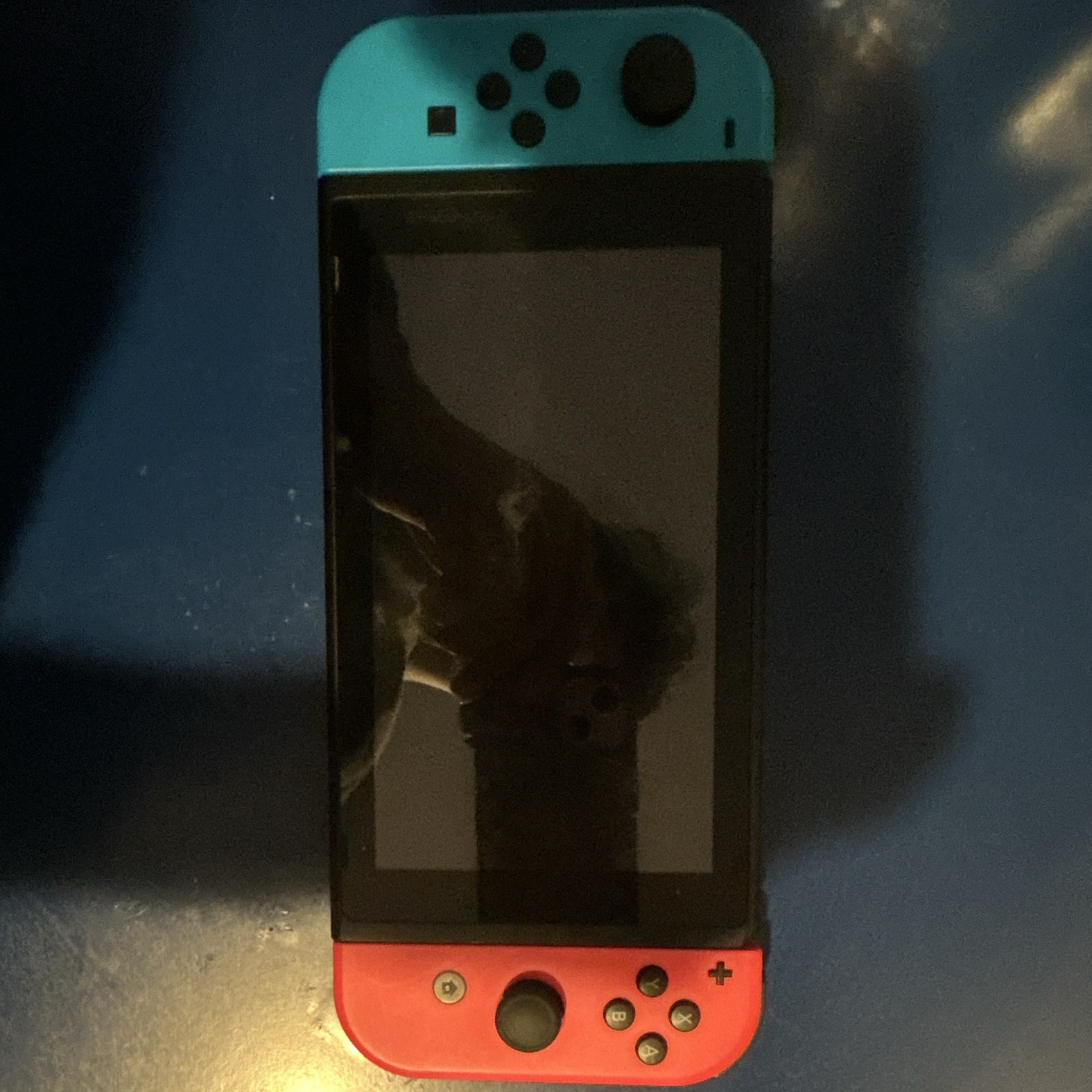 Nintendo Switch 32GB 1080p HAC-001 2017 w/ Neon Joy-Cons, Dock & Grip