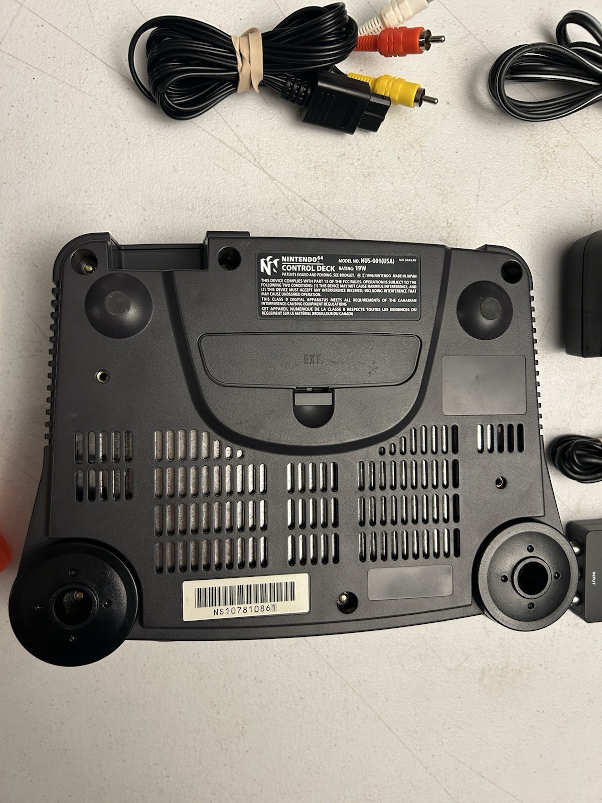 Nintendo 64 W/ 2 Remotes / Upscaler Image Enhancer