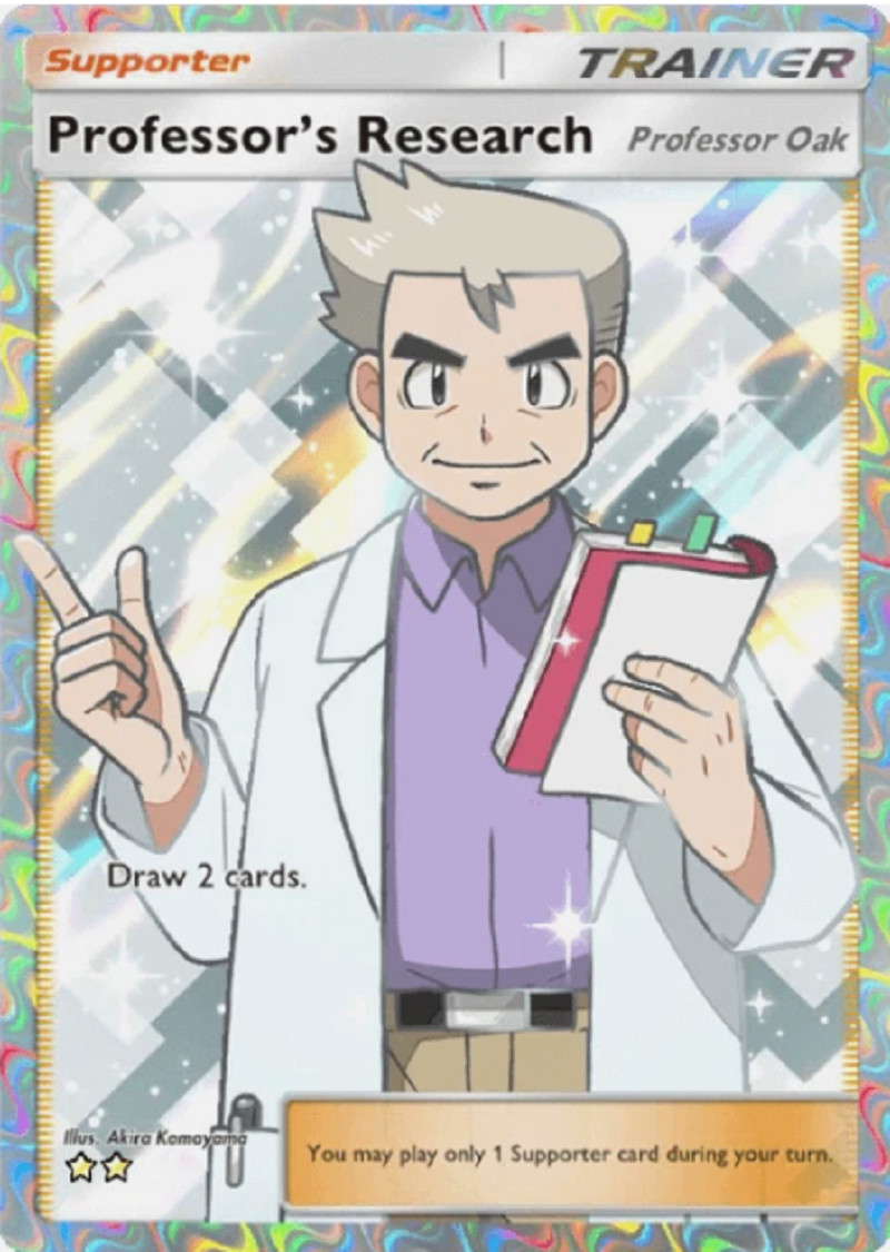 ⭐⭐Poke-mon TCG Pocket- Professer’s Research Lilie May Lisia 2 Star Rarity Card