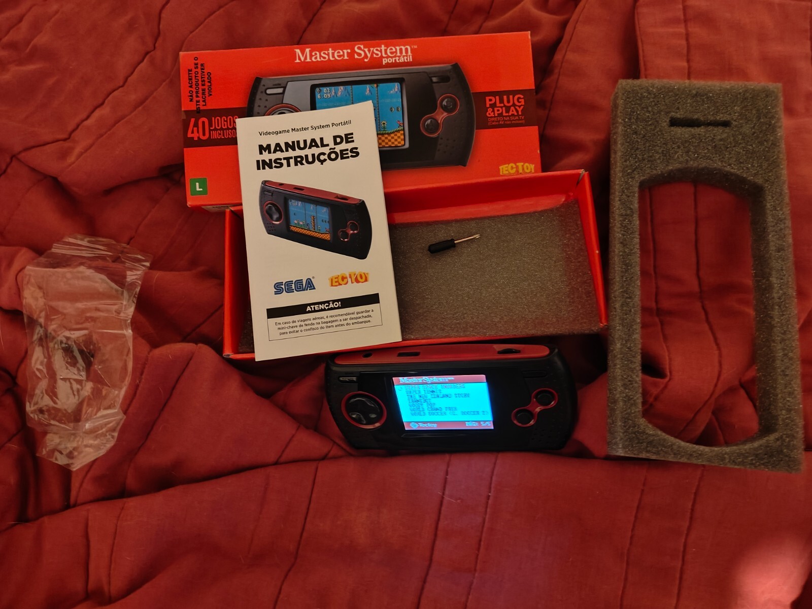 Master System Handheld Tectoy Brazil