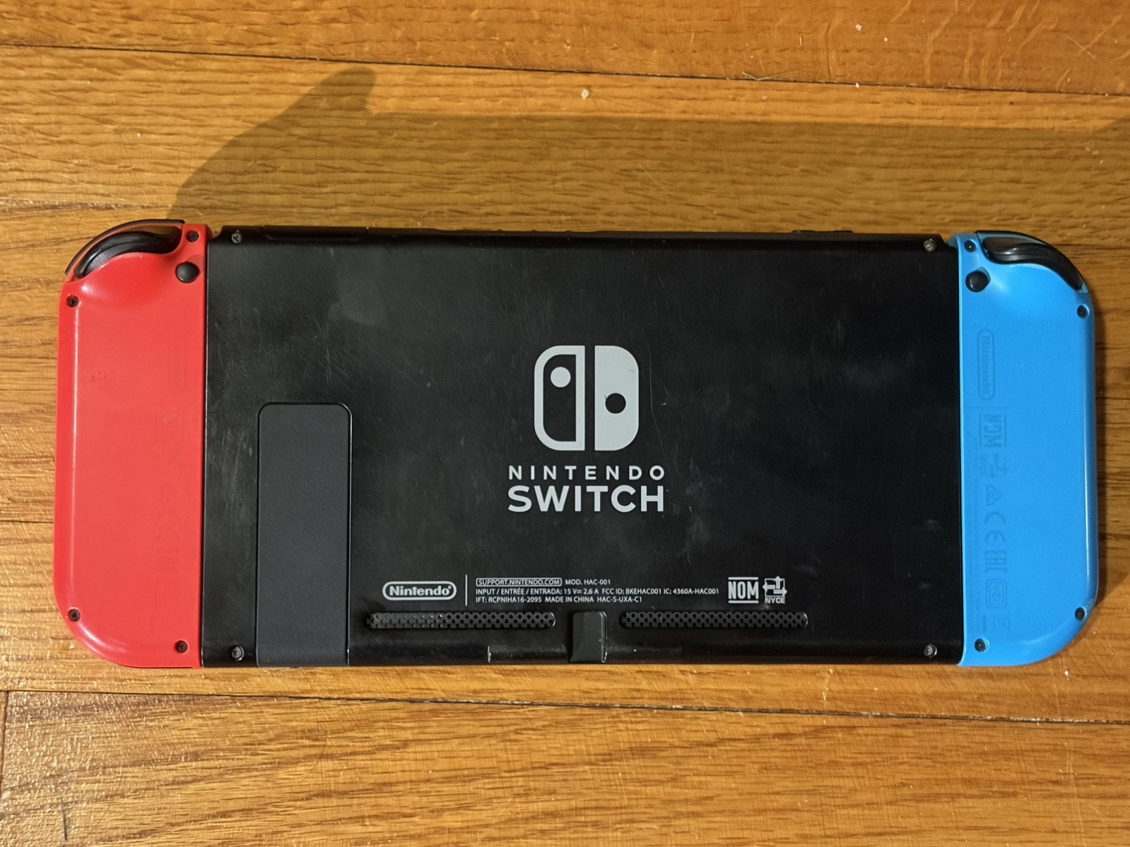 Nintendo Switch Handheld Console – Neon Blue/Red with 7 games read descr