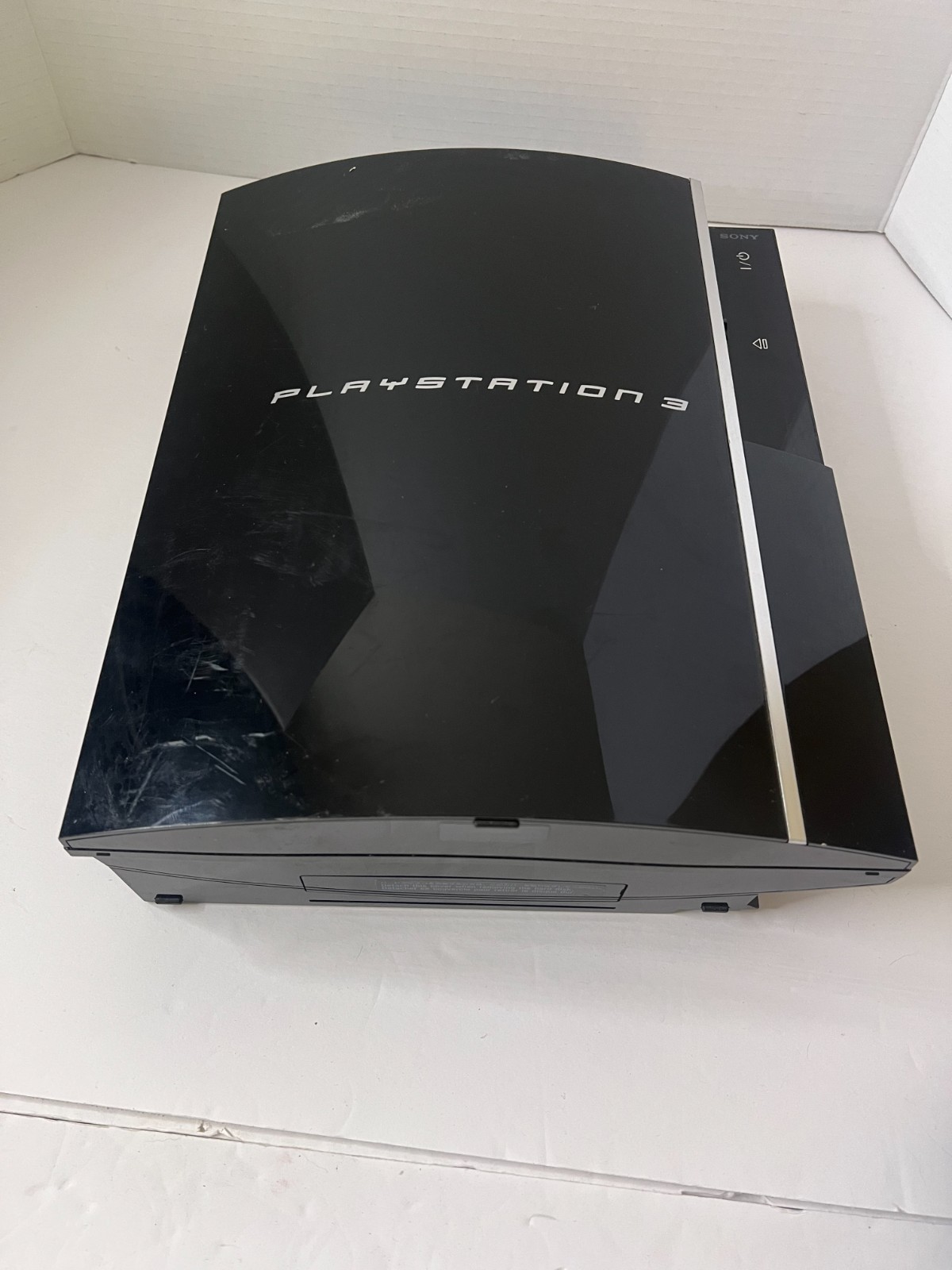Sony PlayStation 3 PS3 Fat Console CECHG01 40 gb Controller Cable tested working