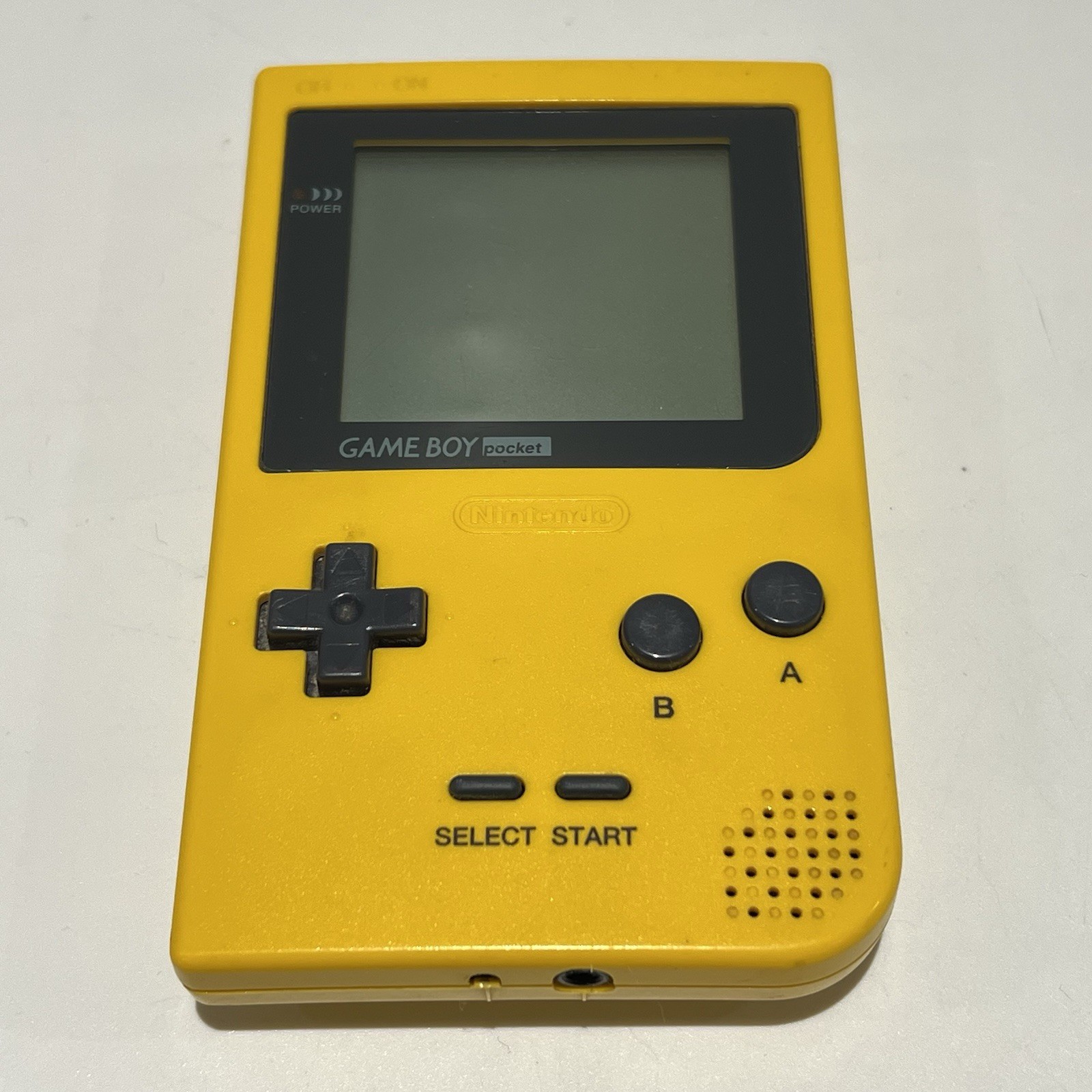 Nintendo Gameboy Pocket GBP Yellow Dandelion Console MGB-001 Tested