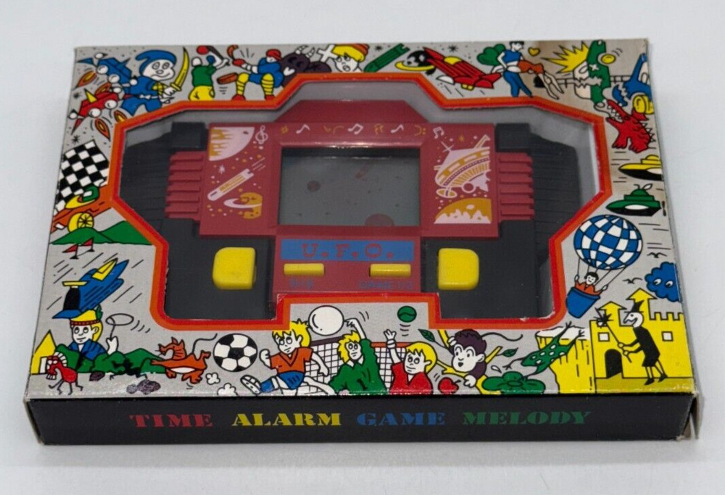 U.F.O. – LCD Game & Watch Portable Console – 1990’s – BOXED DEADSTOCK – UFO MINT
