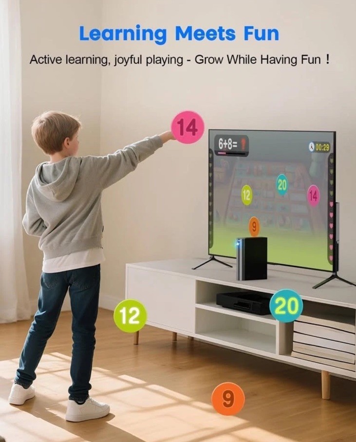 AR Motion Gaming Console Plug & Play Video Game System Kids & Family