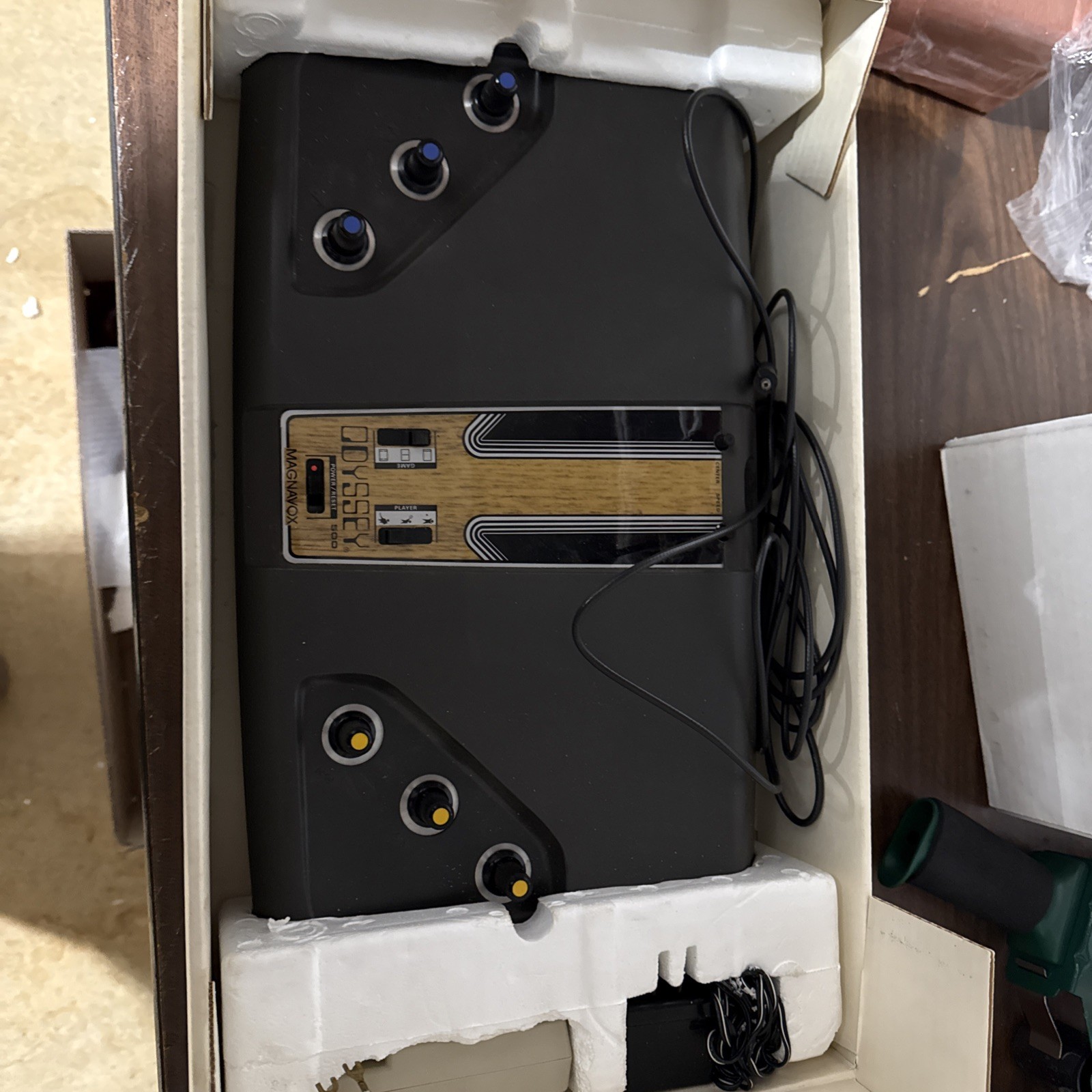 NIB Vintage Odyssey 500 By Magnavox Home Video Game system complete in box