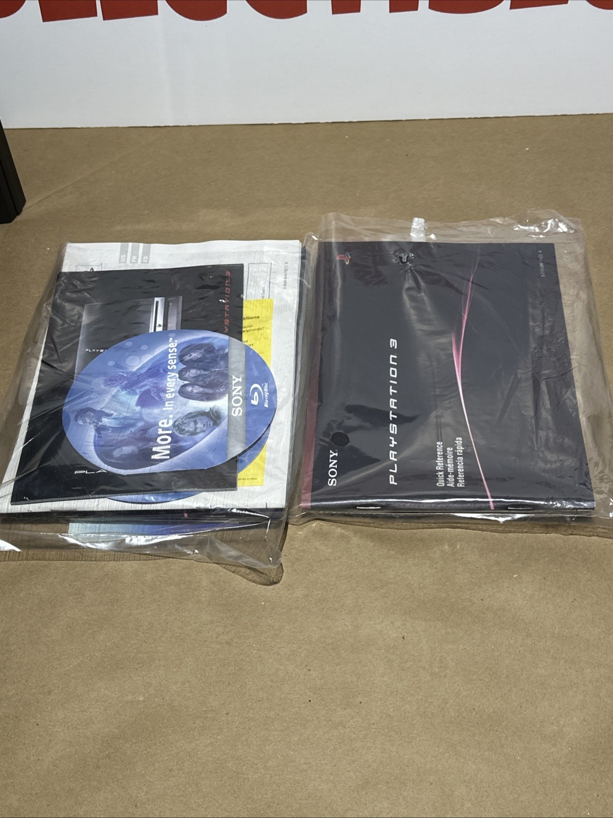 Sony PlayStation 3 80GBConsole PS3 BundleCECHE01 BackwardsCompatible w/ Box