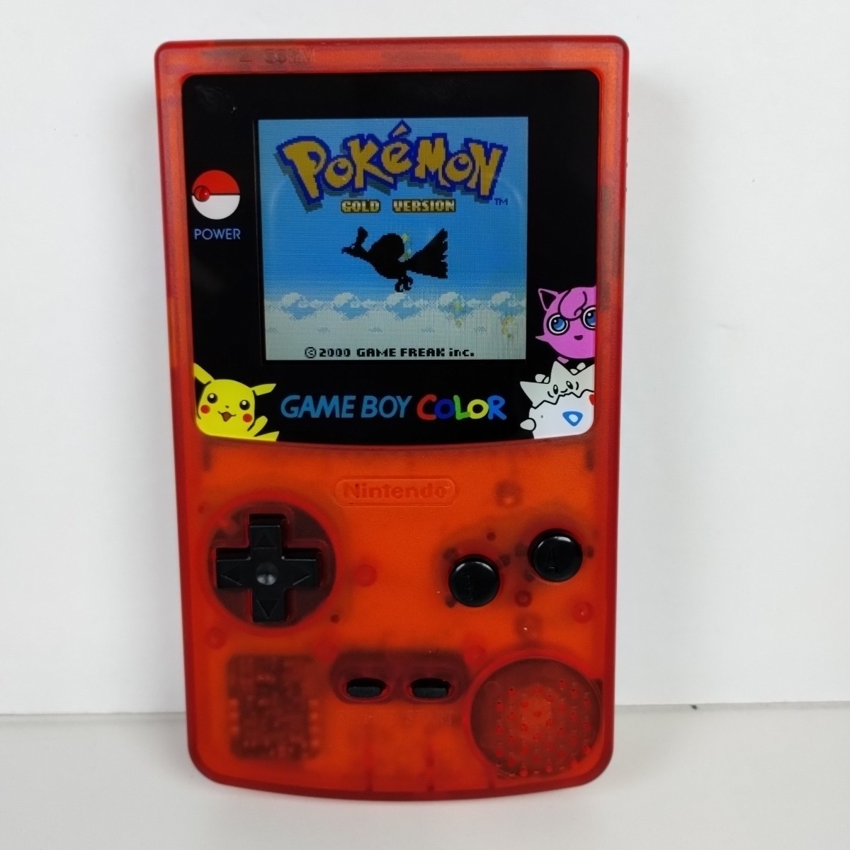 Nintendo Game Boy Color GBC – Backlit Screen – Reshell – (Pokemon Not Included)