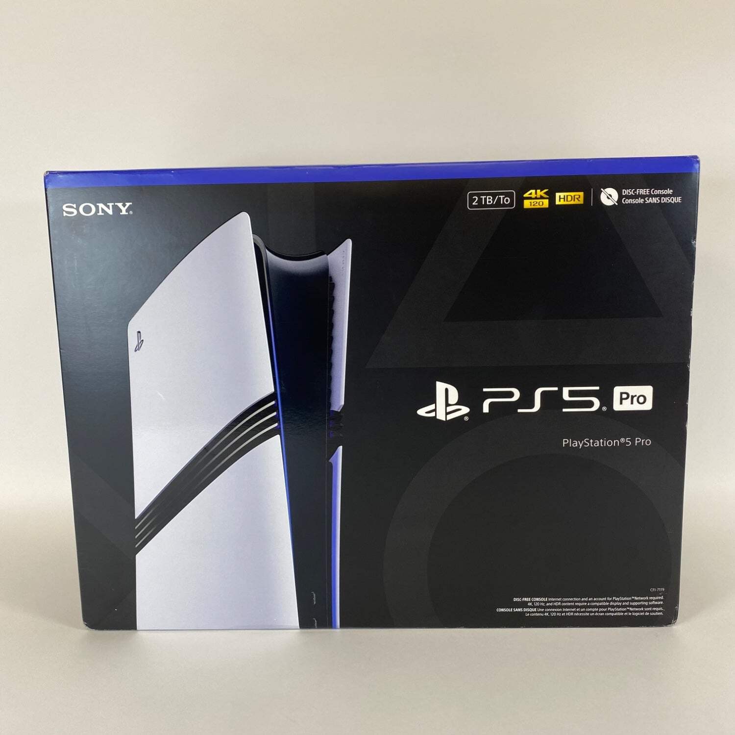 New Sony PlayStation 5 Pro Digital PS5 2TB White Console Gaming System CFI-7119