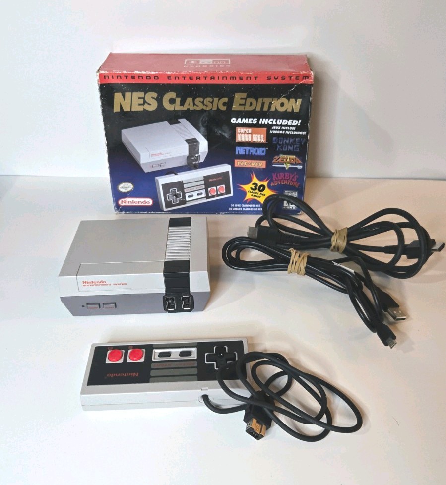 Nintendo NES Classic Mini Edition Console with 30 Classic Games