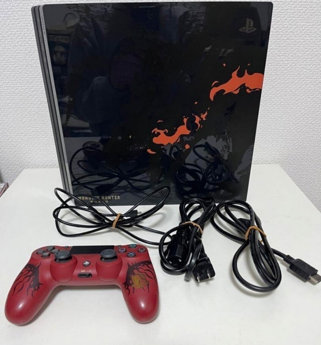 PS4 PlayStation 4 Pro Console System MONSTER HUNTER WORLD LIOLAEUS EDITION SONY