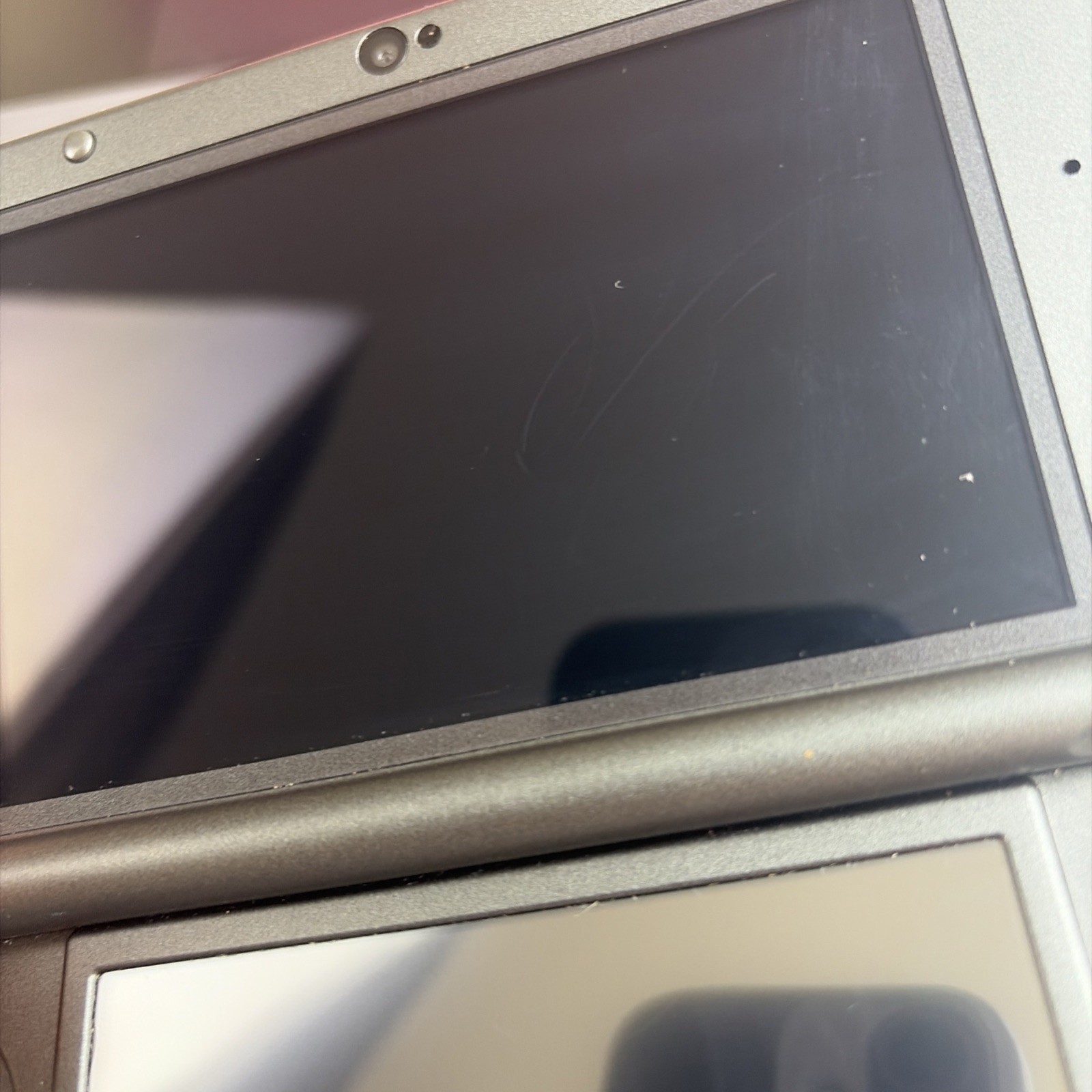 New Nintendo 3DS XL Gray Black Console, Charger Stylus Top IPS US Version