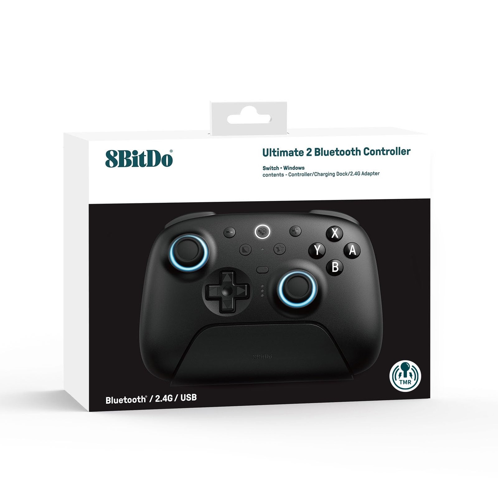 8BitDo Ultimate 2 Bluetooth Controller for Switch/Switch 2 & Windows Black