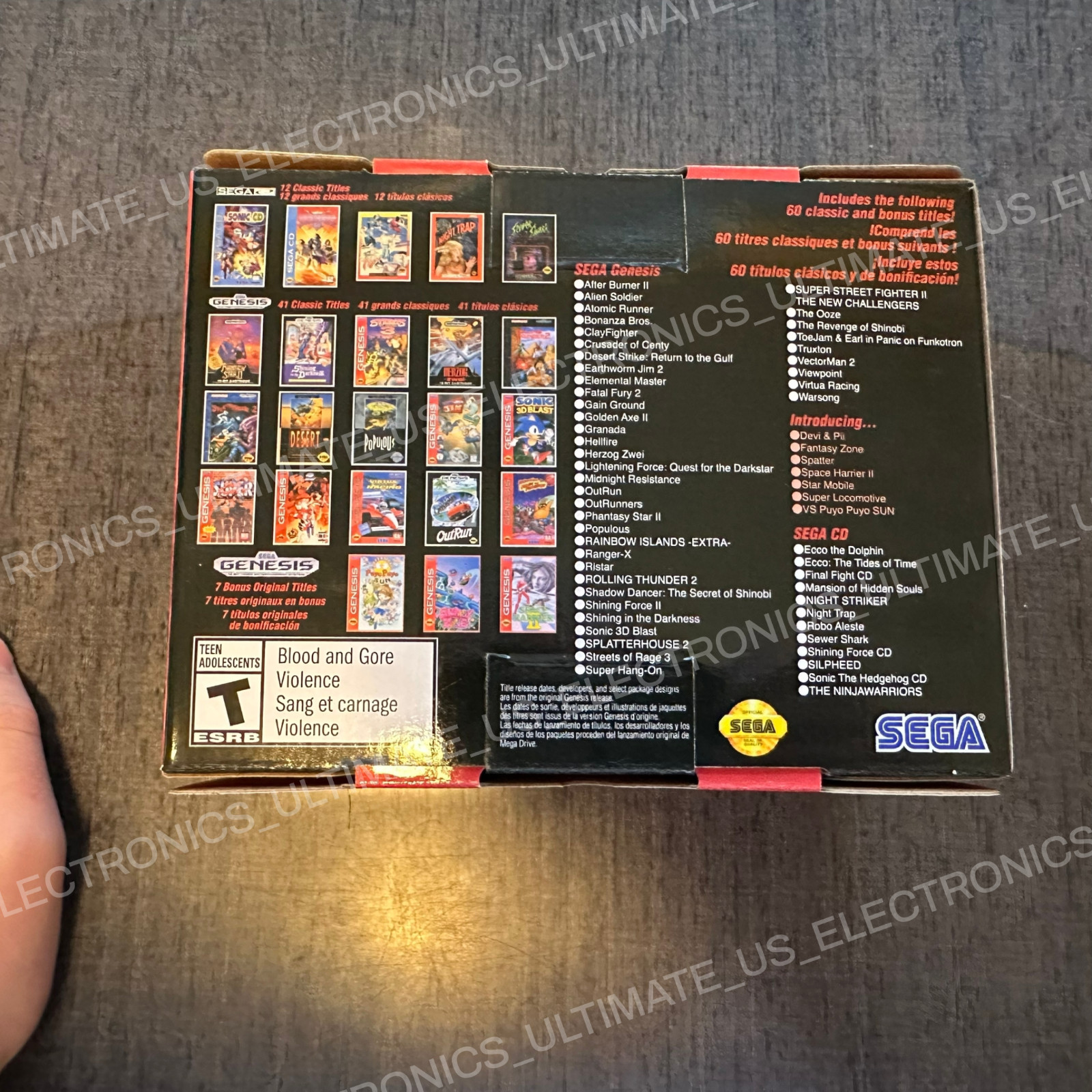 Sega Genesis Mini 2 2022 Console 16-bit USA Release 60 Games – New Ship Ready