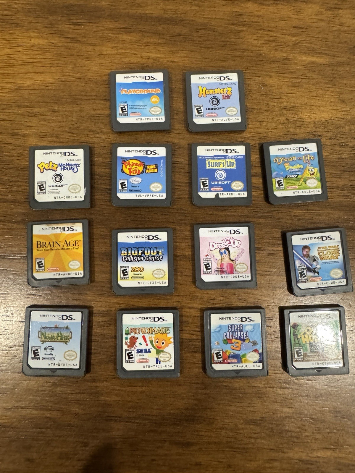 Nintendo DS Lite Console Polar White CIB + 29 Games TESTED WORKING – Lot Bundle