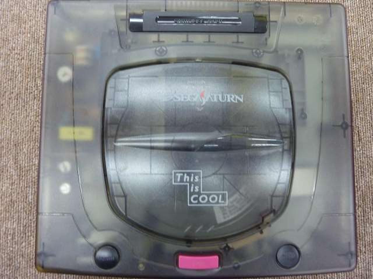 SEGA Saturn Skeleton Clear Console HST-3220 Limited 30000 Units Japan Rare