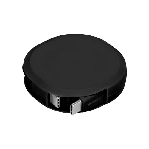 Owltech 90cm Retractable USB Type-C to C Single-Pull Charging Cable PD60W Fast