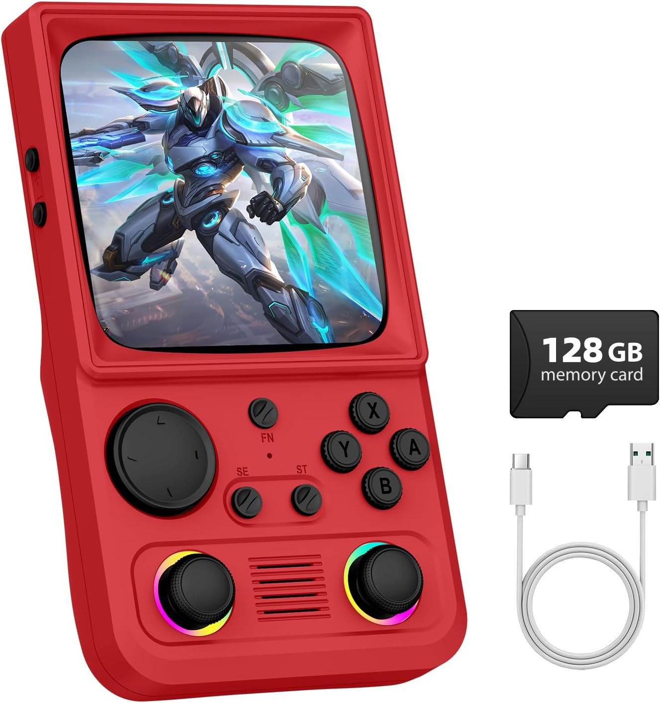 R36TMAX Retro Handheld Game Console, Retro Gaming Console with 4.0 Inch 720X720