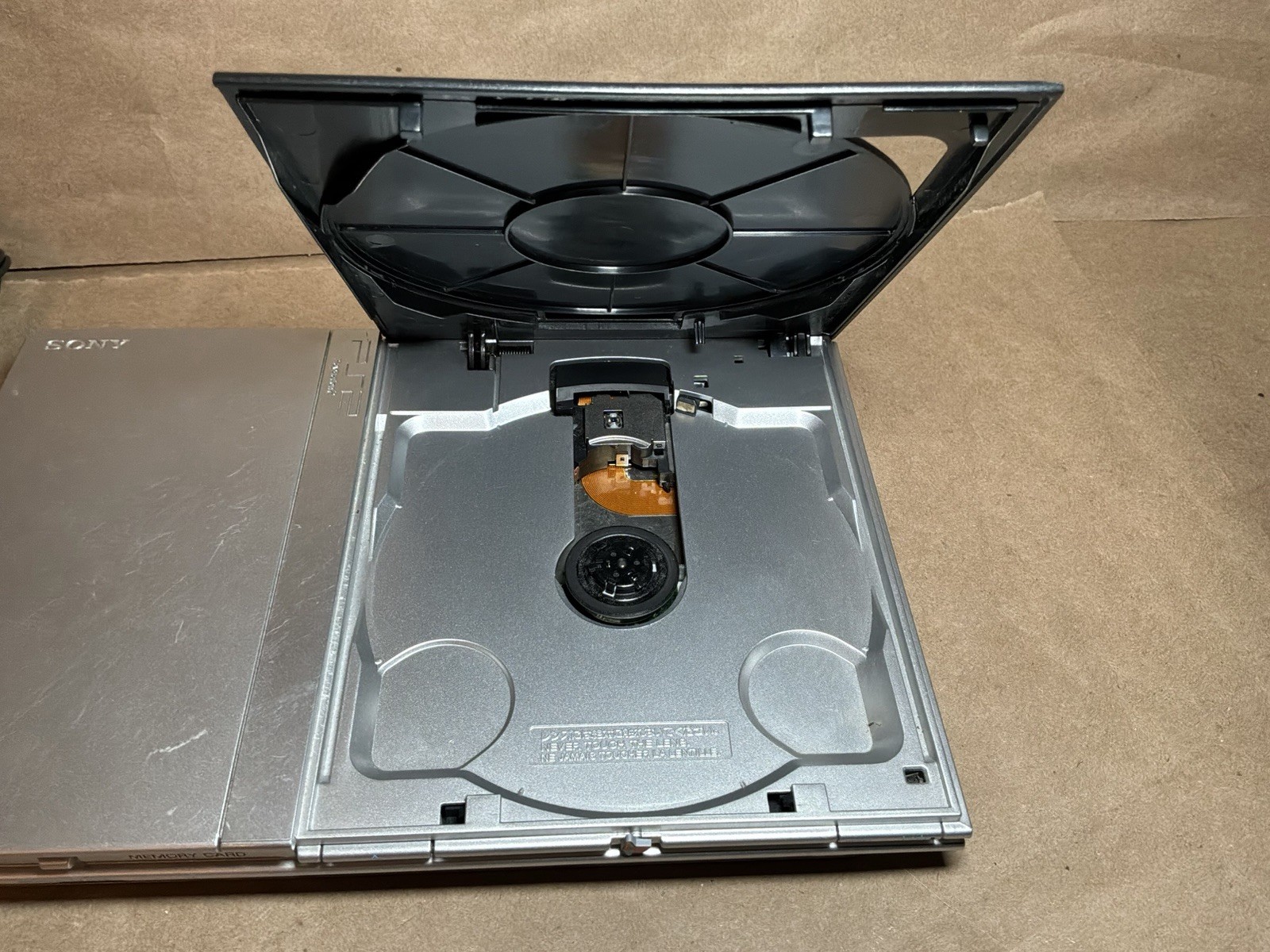 Sony PS2 PlayStation 2 Slim Silver Console Only SCPH-77001 | Tested