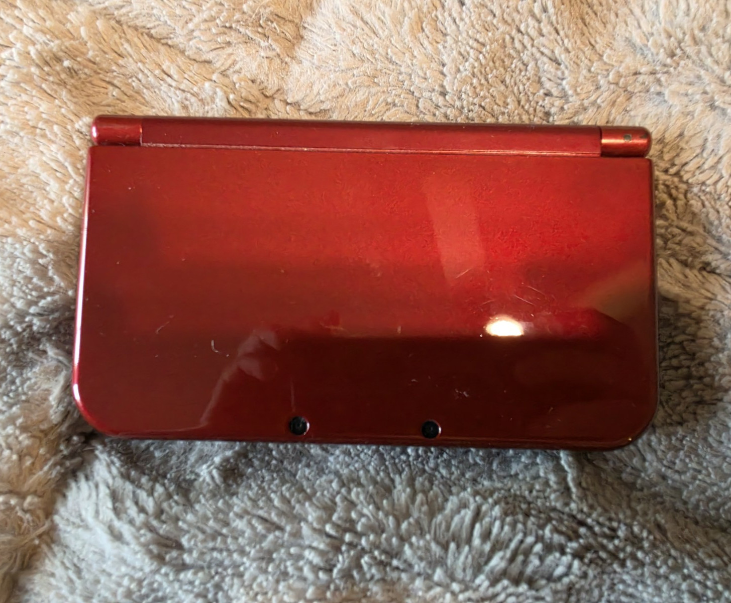 Nintendo New 3DS LL Red NTSC-J Japan Wi-Fi 4GB Handheld System 2014