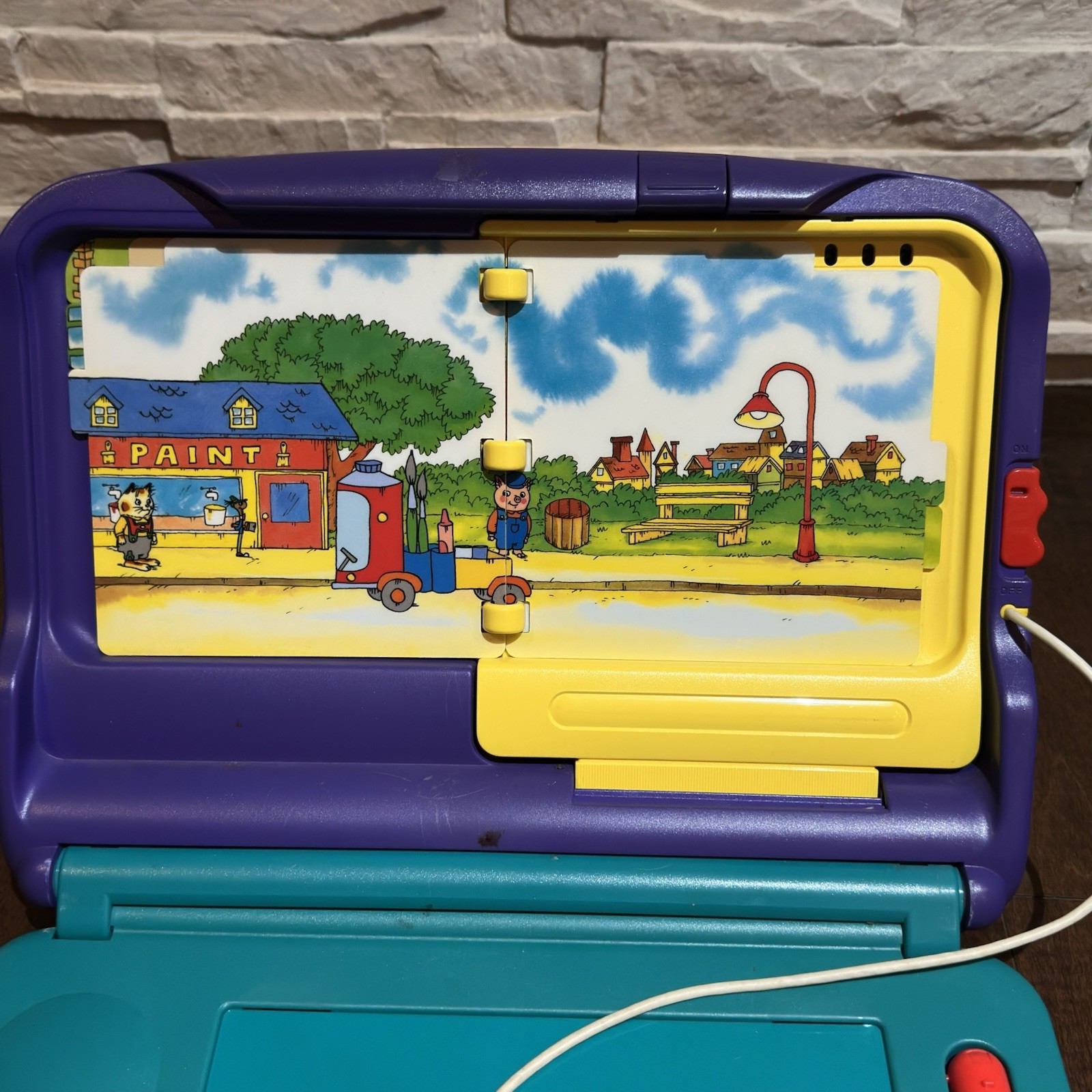 Sega Pico Console System Tested Working W Power And AV Cords WORKS