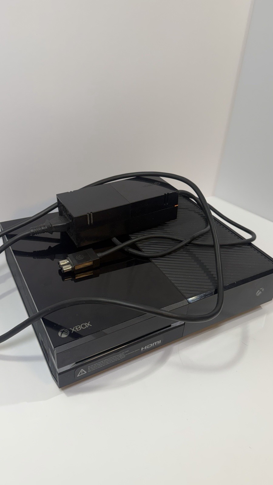 Xbox One 500GB Console Black Tested Working No HDMI Cable Included