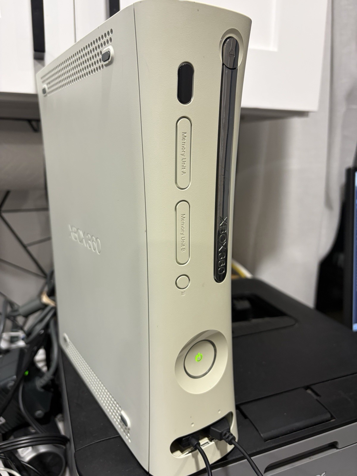 Microsoft Xbox 360 Console Only – Working But Disc Tray Jam- FREE SHIPPING