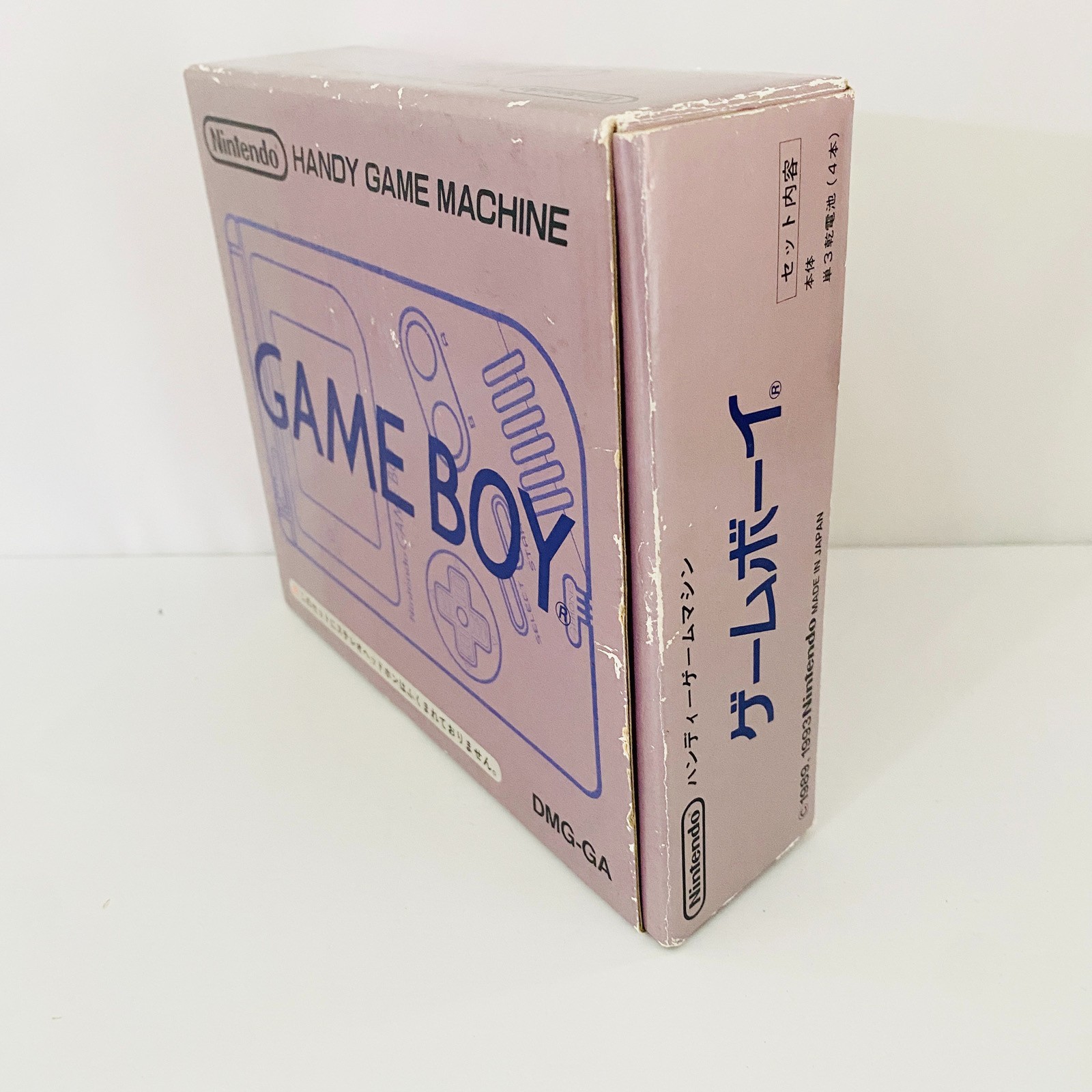 Nintendo GAME BOY Handheld Console DMG-01 Boxed Gray Tested Working Original GB