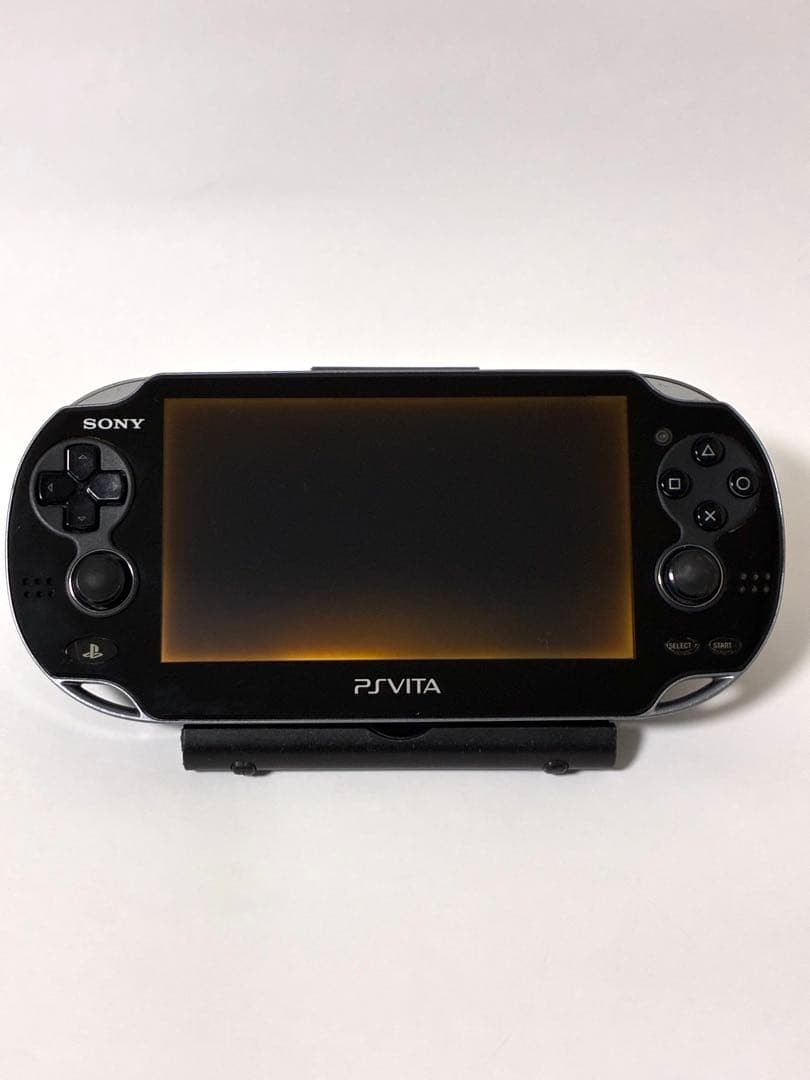 Sony PlayStation Vita PCH-1100 3G WiFi Model Crystal Black Japan Console #519