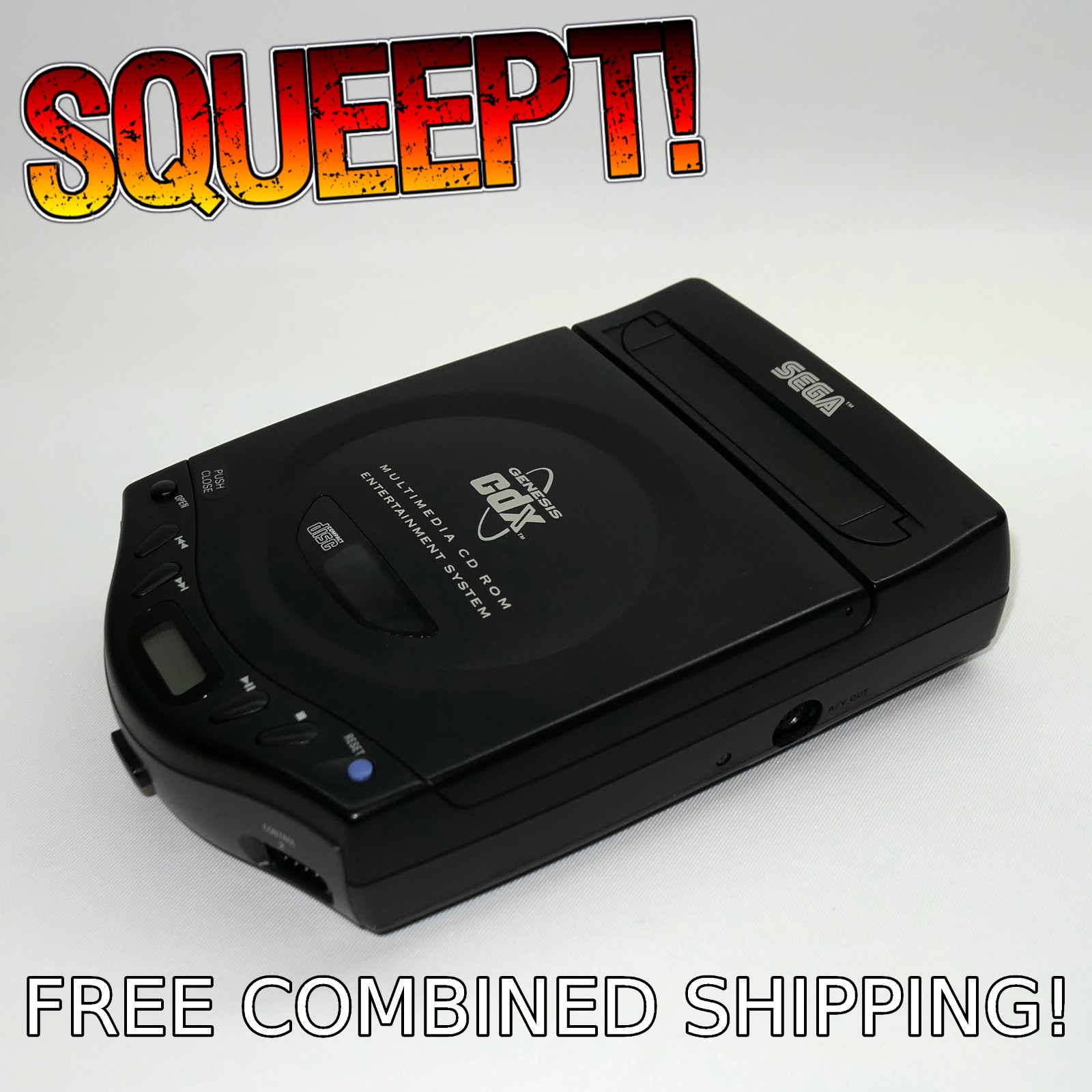 Sega CDX Console ONLY MK-4121 Genesis & CD System FULLY REBUILT! 100% TESTED!!!